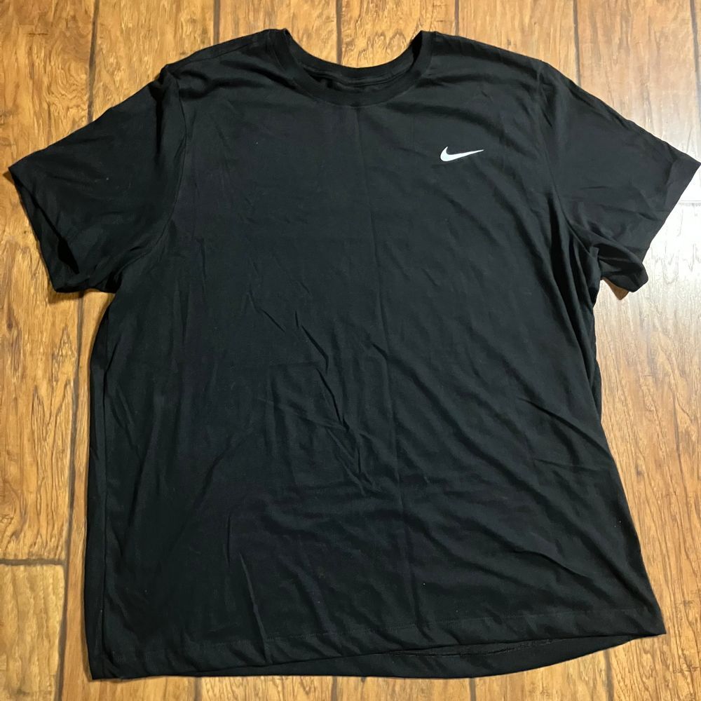 Nike Black‎ XXL Short Sleeve Mens Shirt Dri-fit